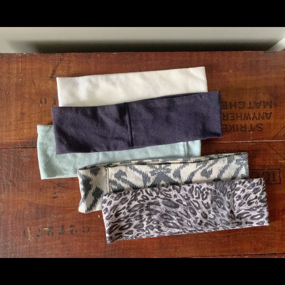 Scrunci headband set of 5
